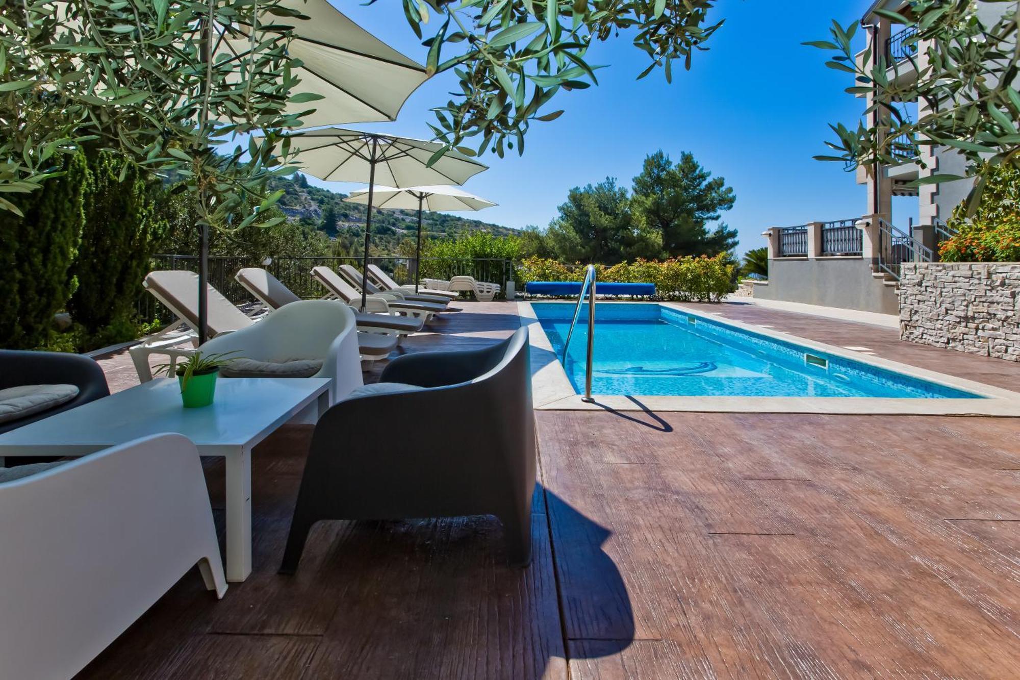 Luxurious Apartments Maslina With Beach Milna  Luaran gambar
