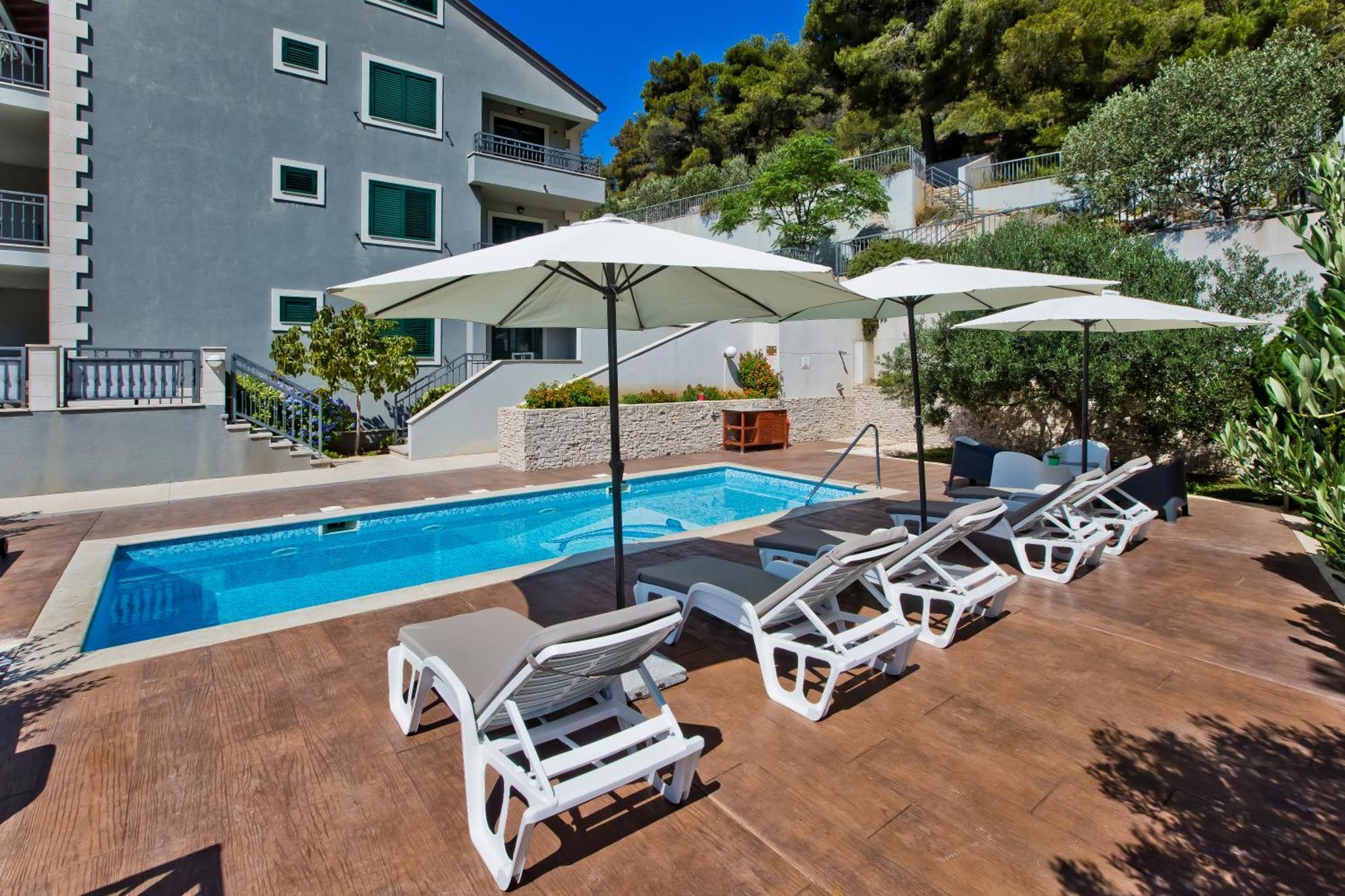 Luxurious Apartments Maslina With Beach Milna  Luaran gambar